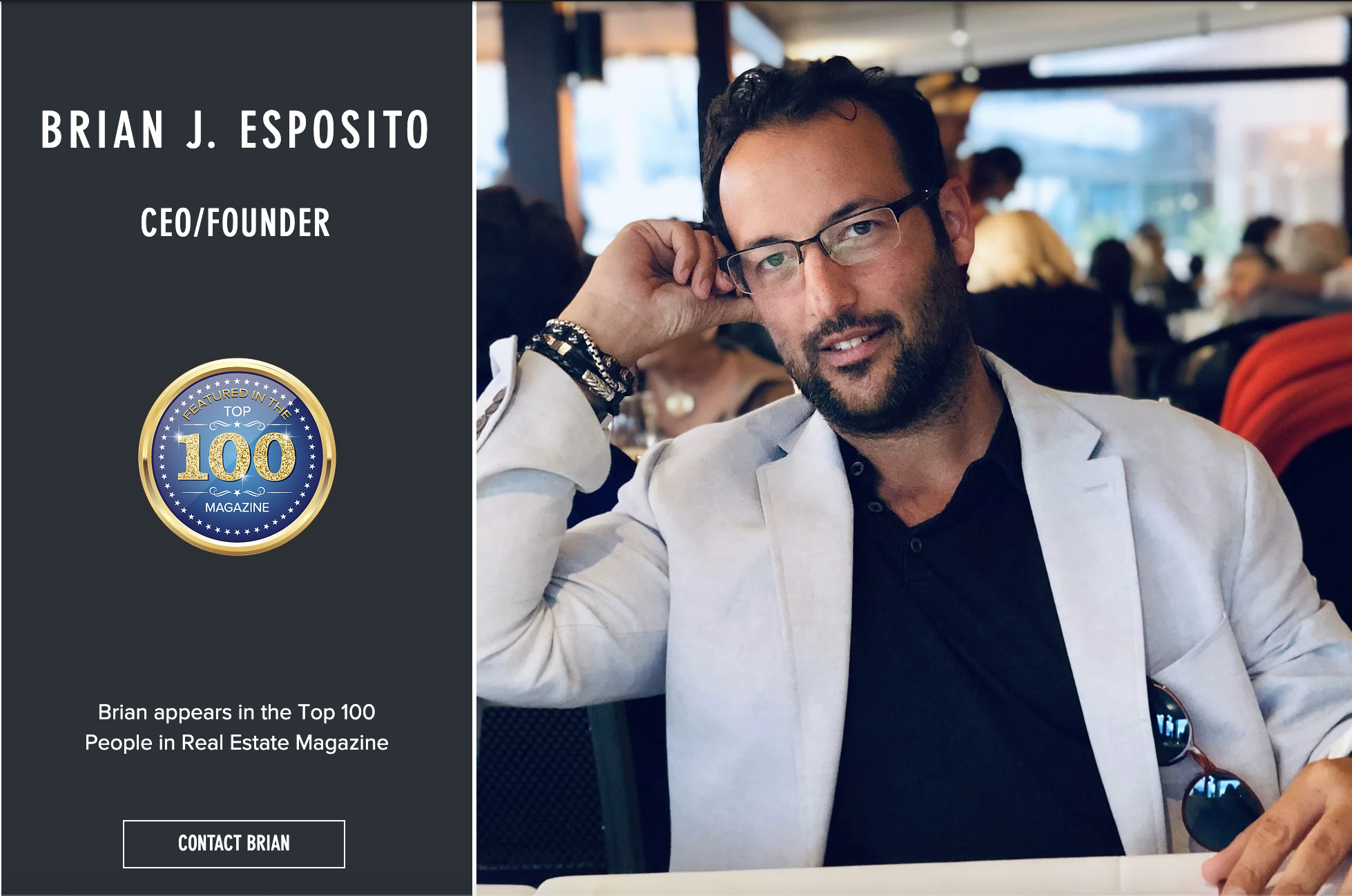 The Top 100 Magazine - Brian J. Esposito Top 100 in Real Estate