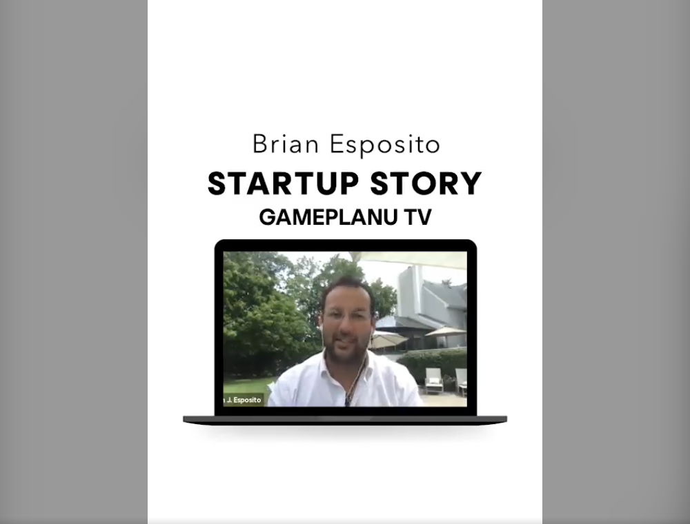 GamePlanU-Brian-Esposito-Startup-Story Brian's Digital Footprint